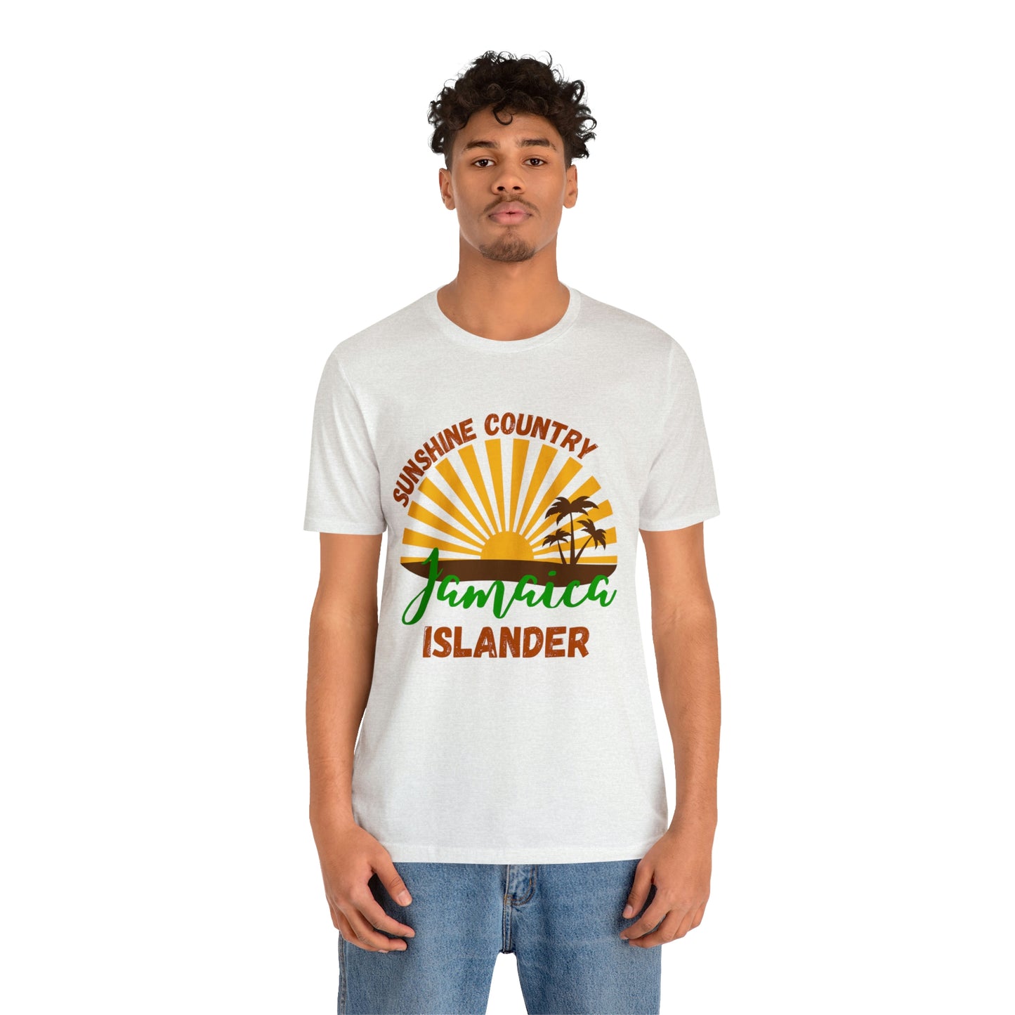 Sunshine Country Jamaica Islander Unisex Jersey Short Sleeve Tee