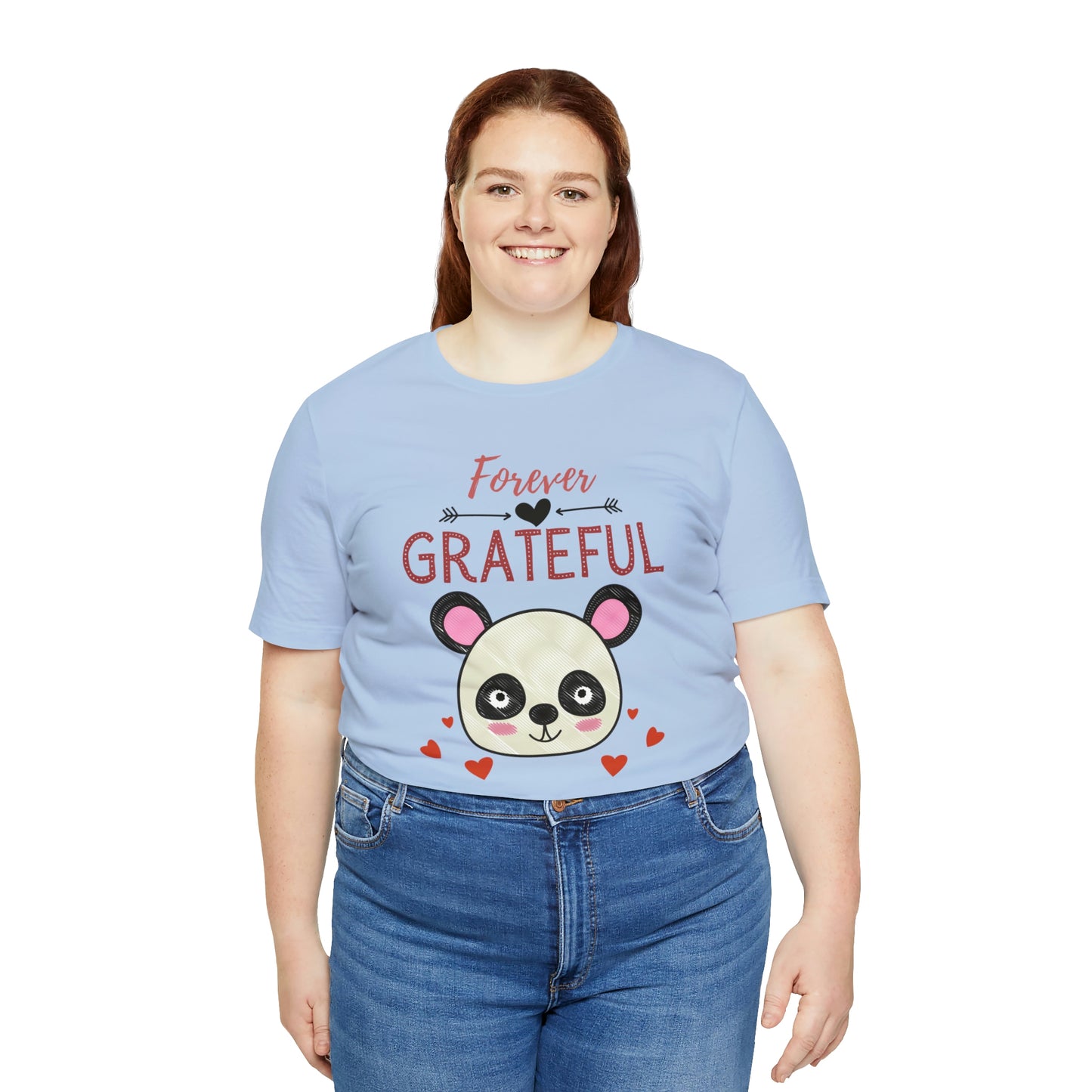 Forever Grateful Unisex Jersey Short Sleeve Tee