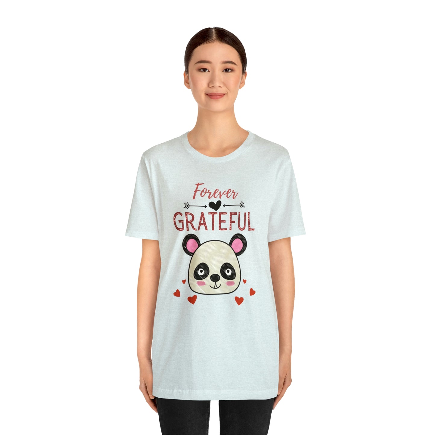 Forever Grateful Unisex Jersey Short Sleeve Tee