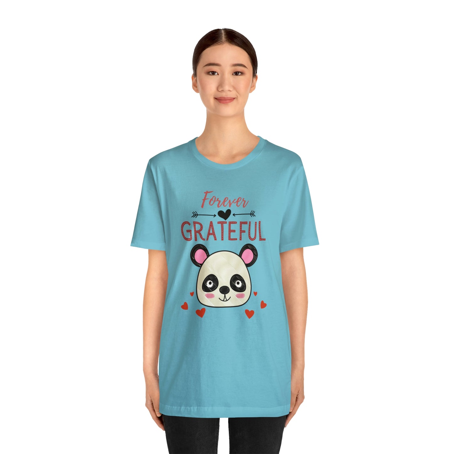 Forever Grateful Unisex Jersey Short Sleeve Tee