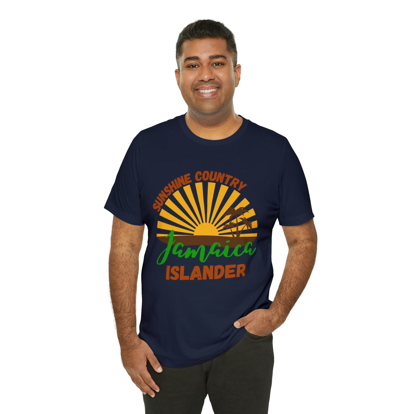 Sunshine Country Jamaica Islander Unisex Jersey Short Sleeve Tee