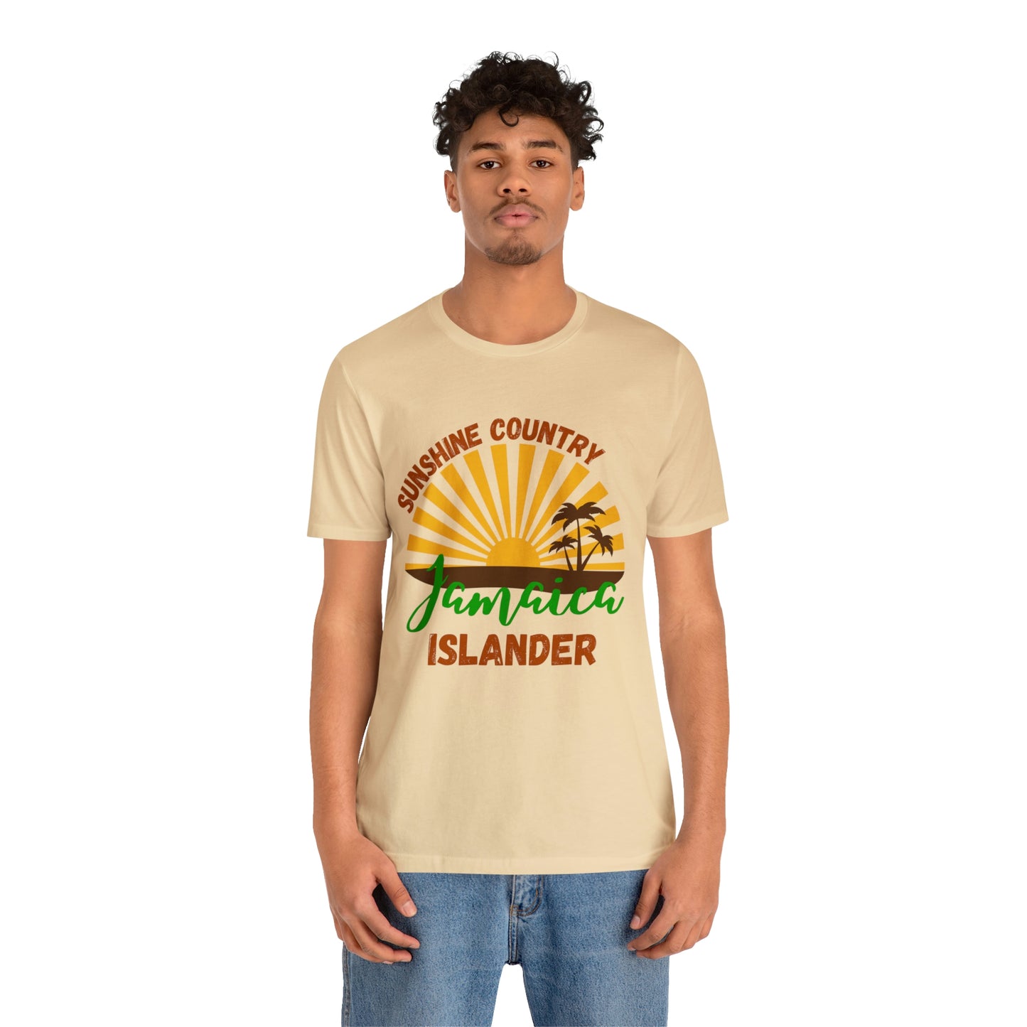 Sunshine Country Jamaica Islander Unisex Jersey Short Sleeve Tee