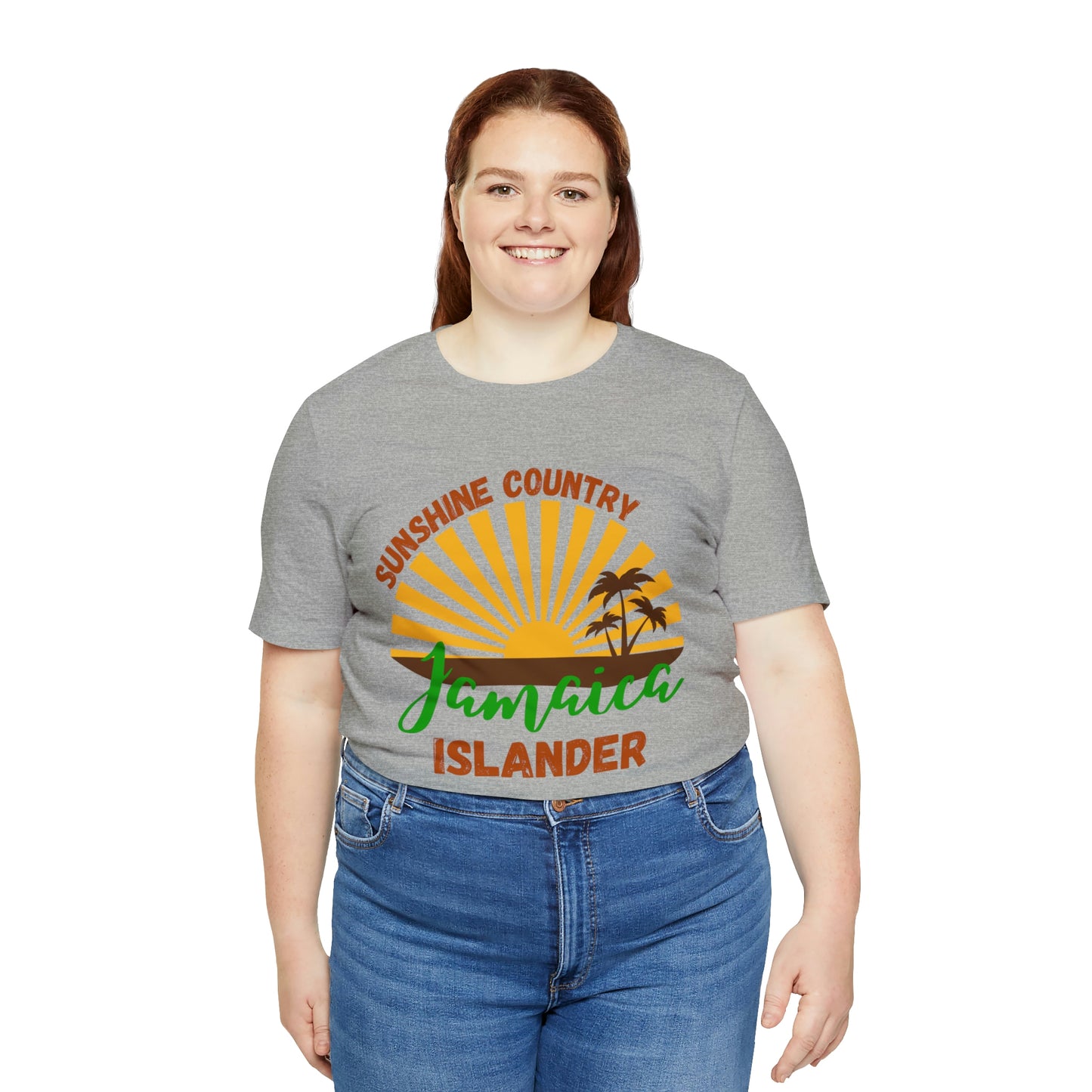 Sunshine Country Jamaica Islander Unisex Jersey Short Sleeve Tee
