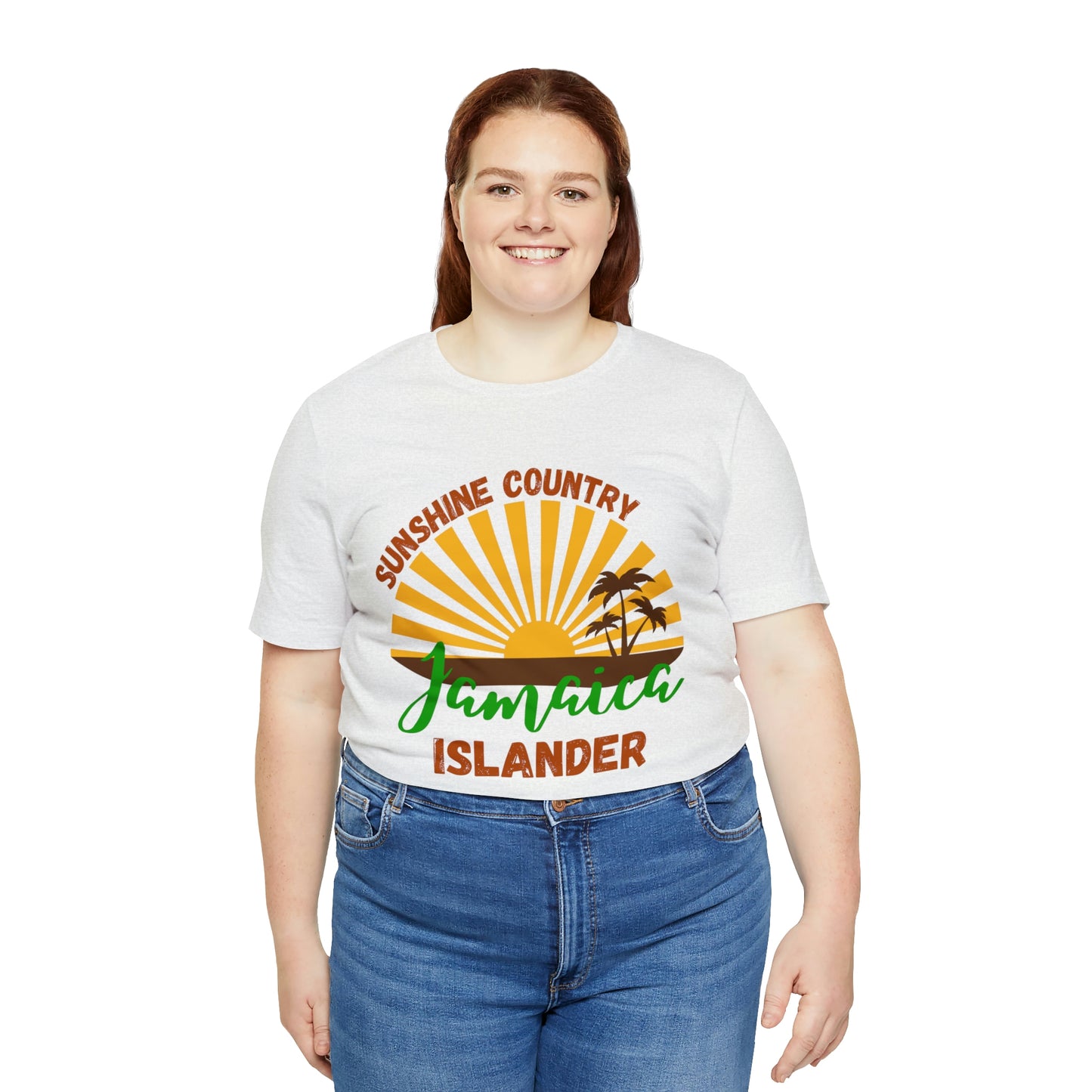 Sunshine Country Jamaica Islander Unisex Jersey Short Sleeve Tee