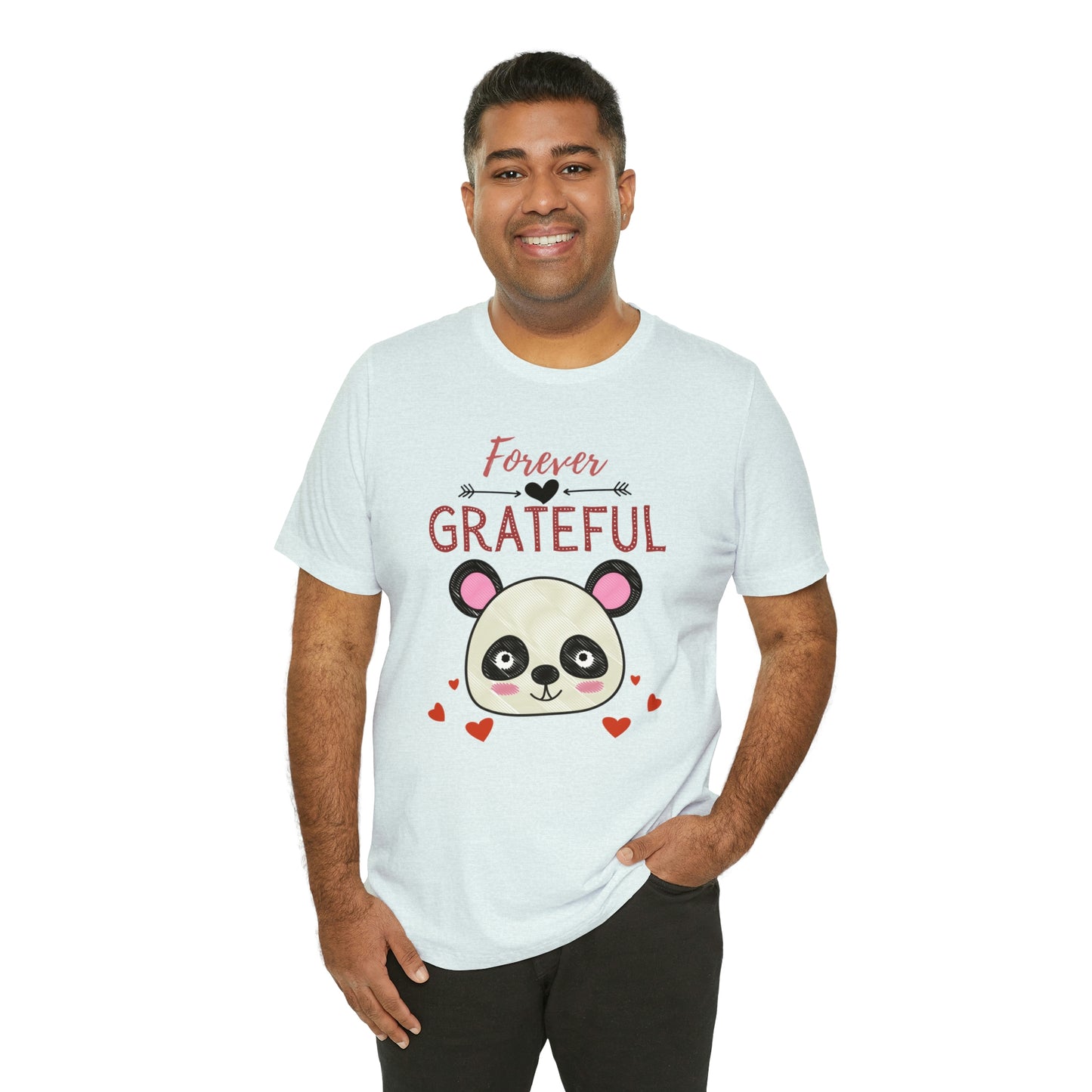Forever Grateful Unisex Jersey Short Sleeve Tee
