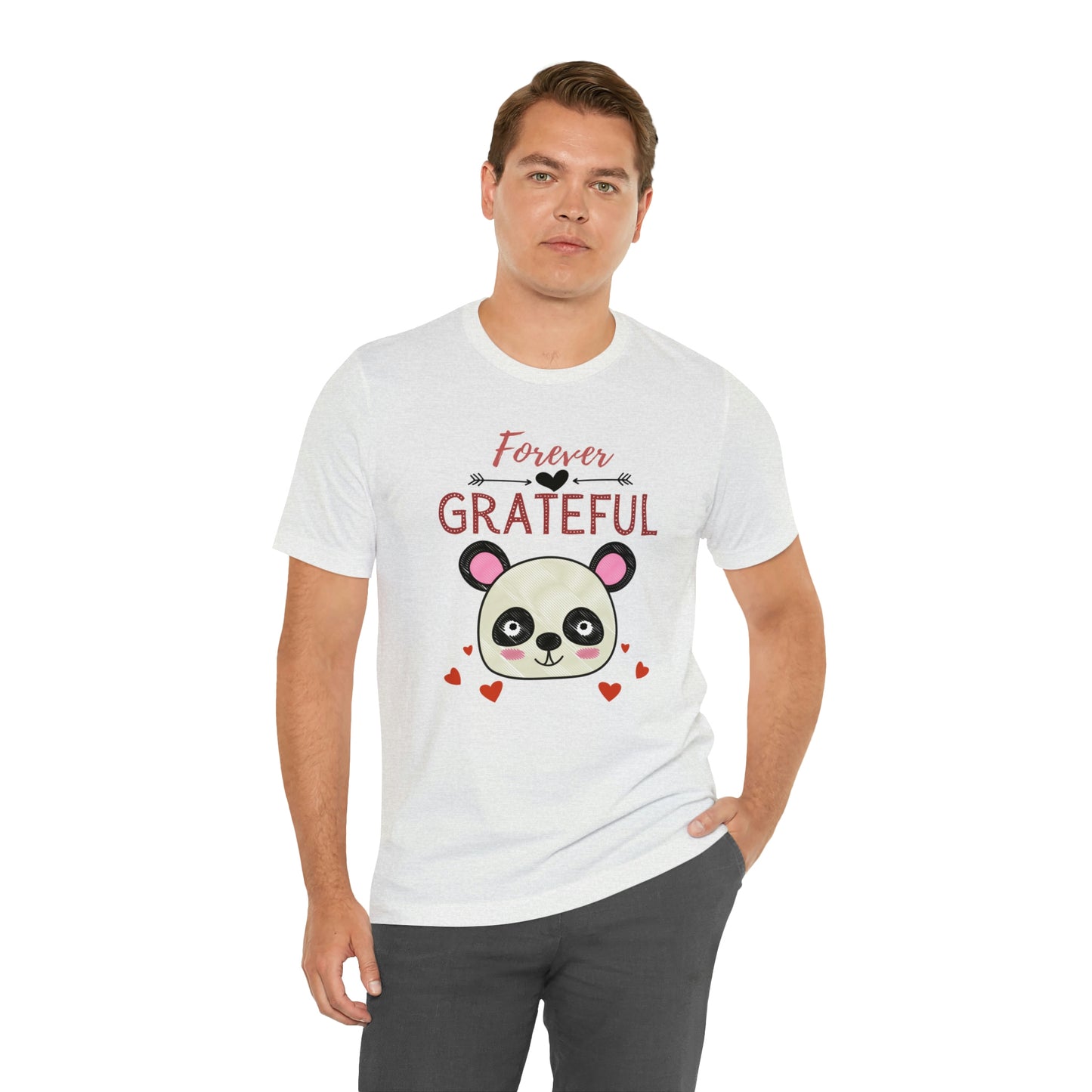 Forever Grateful Unisex Jersey Short Sleeve Tee