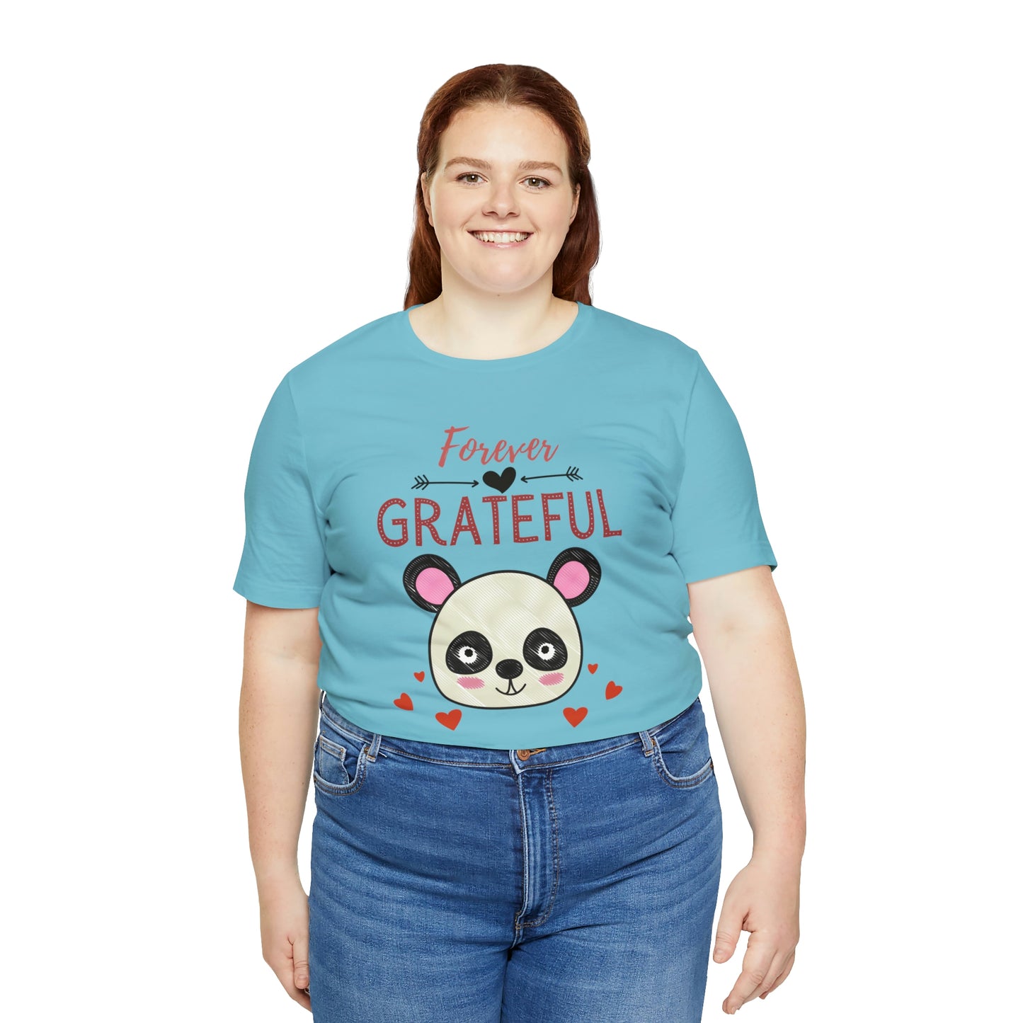 Forever Grateful Unisex Jersey Short Sleeve Tee