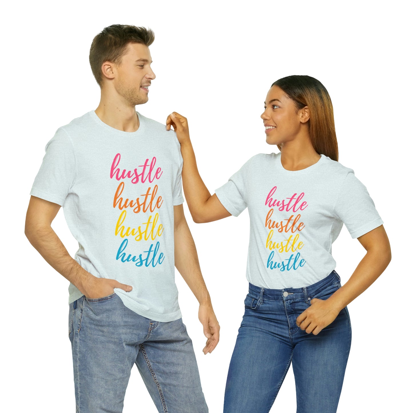 Hustle Unisex Jersey Short Sleeve Tee