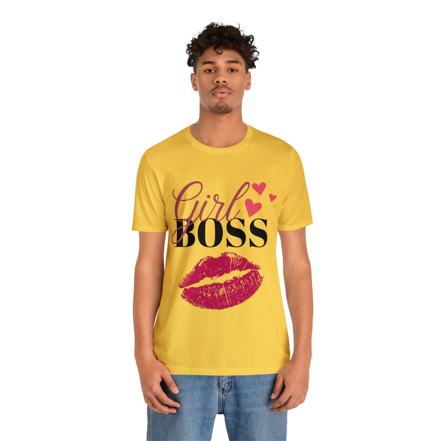Girl Boss Unisex Jersey Short Sleeve Tee