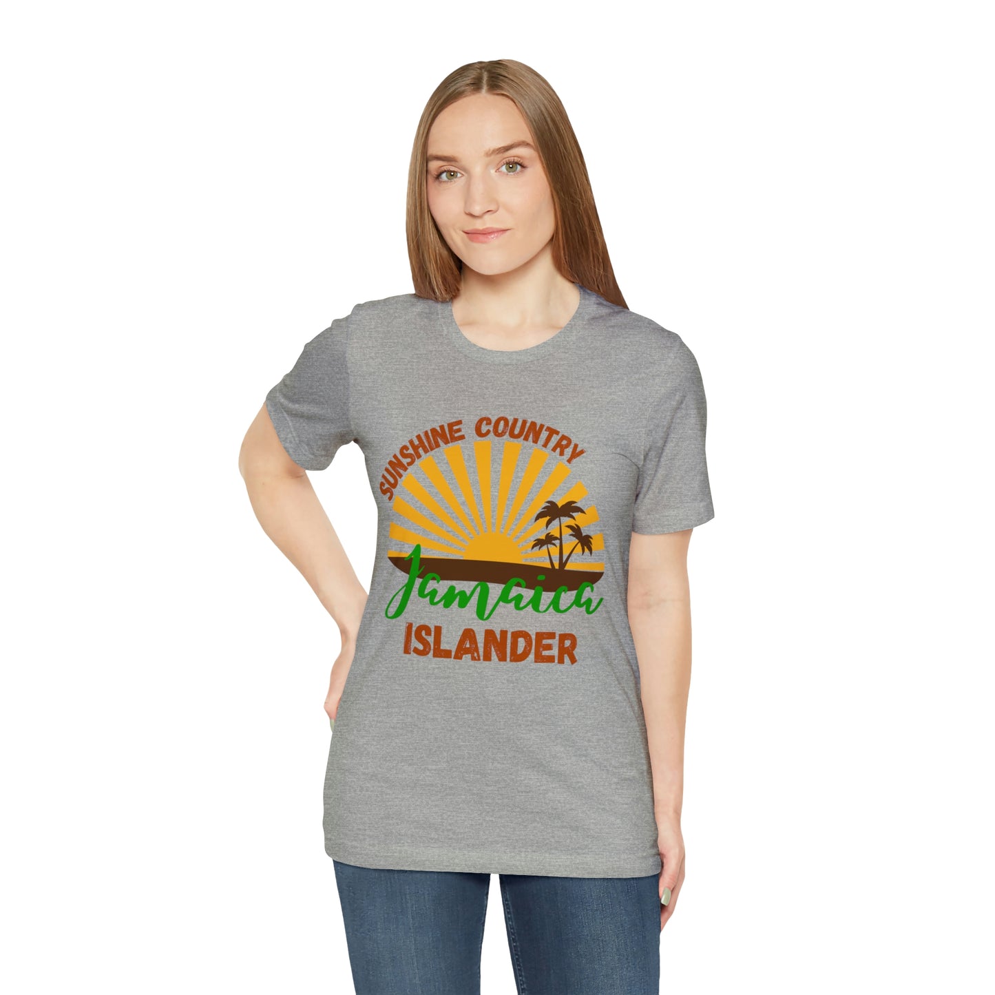 Sunshine Country Jamaica Islander Unisex Jersey Short Sleeve Tee