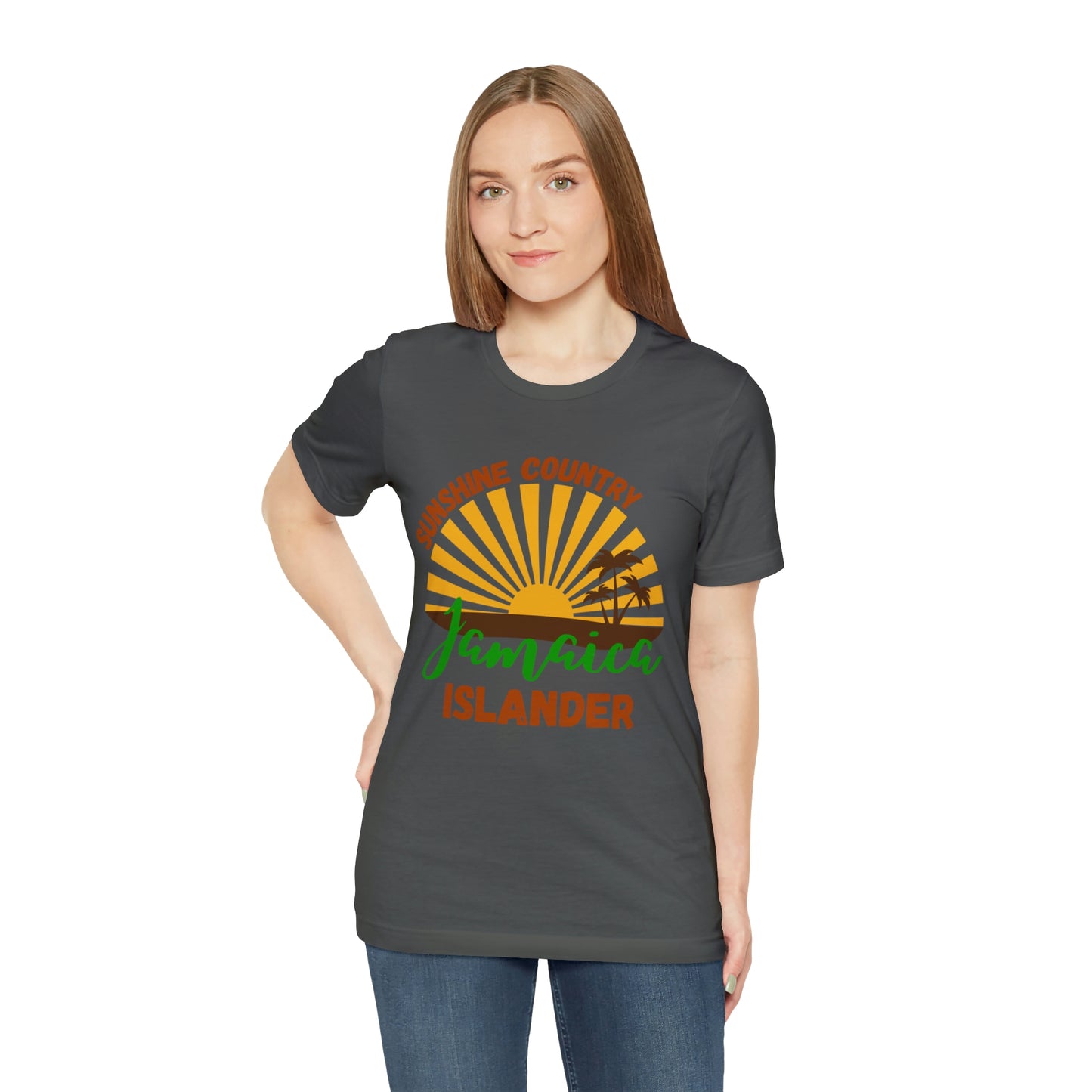 Sunshine Country Jamaica Islander Unisex Jersey Short Sleeve Tee