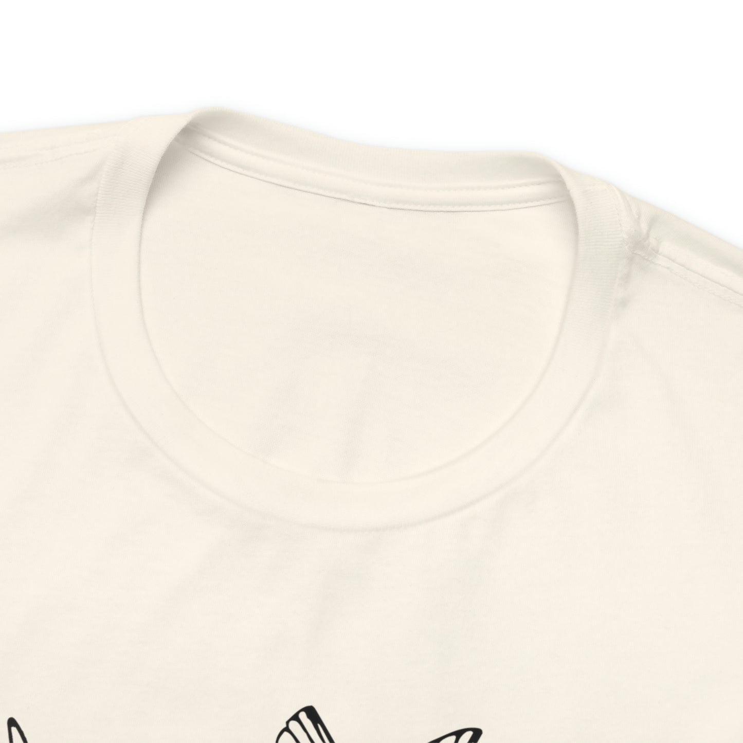 Blue Themed Line Art Unisex Jersey Short Sleeve Tee