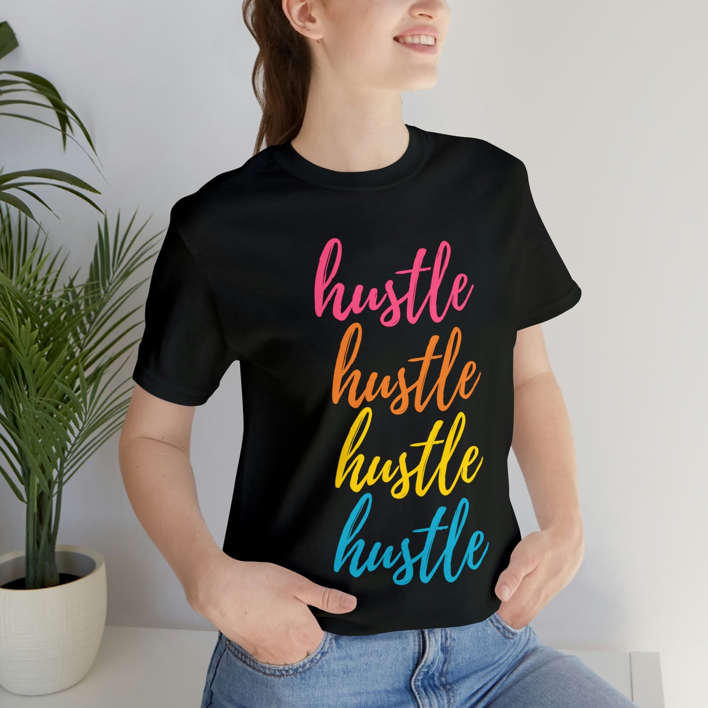 Hustle Unisex Jersey Short Sleeve Tee