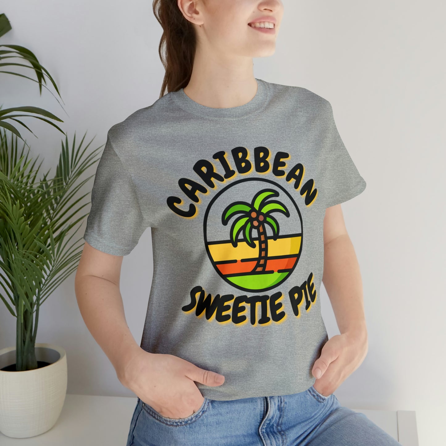Caribbean Sweetie Pie Unisex Jersey Short Sleeve Tee
