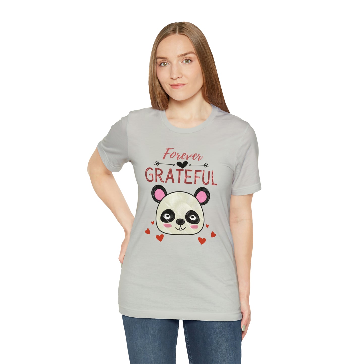 Forever Grateful Unisex Jersey Short Sleeve Tee