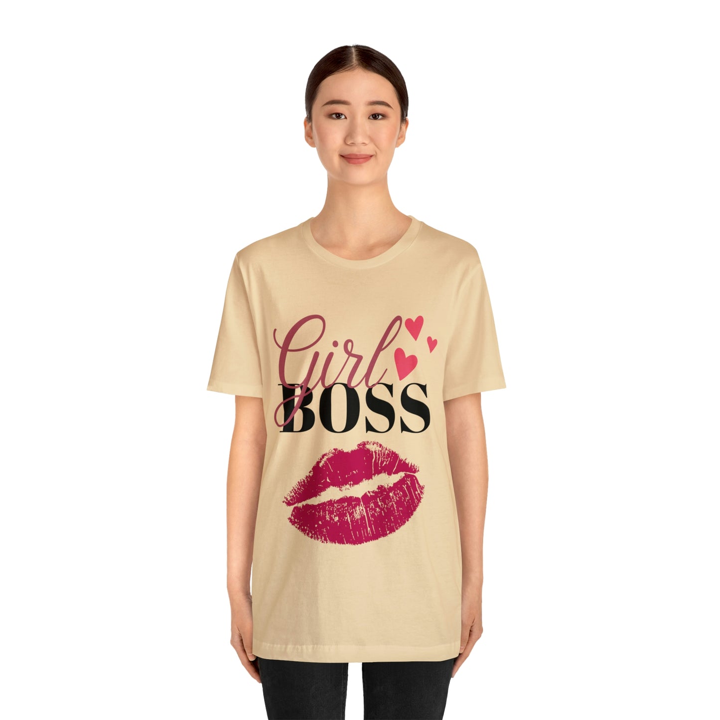 Girl Boss Unisex Jersey Short Sleeve Tee