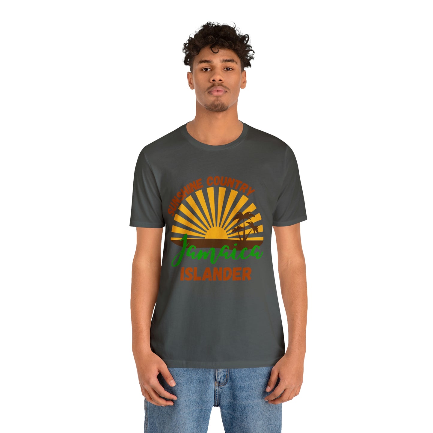 Sunshine Country Jamaica Islander Unisex Jersey Short Sleeve Tee