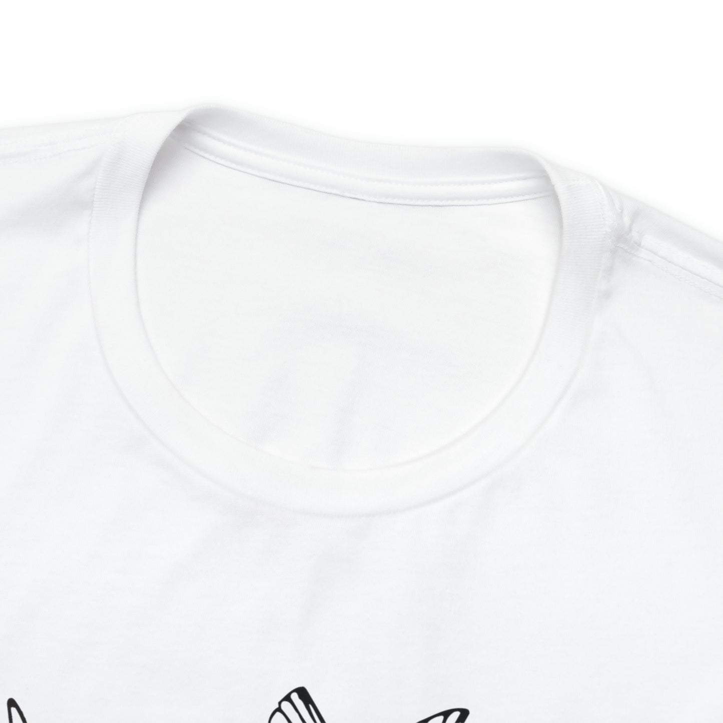 Blue Themed Line Art Unisex Jersey Short Sleeve Tee