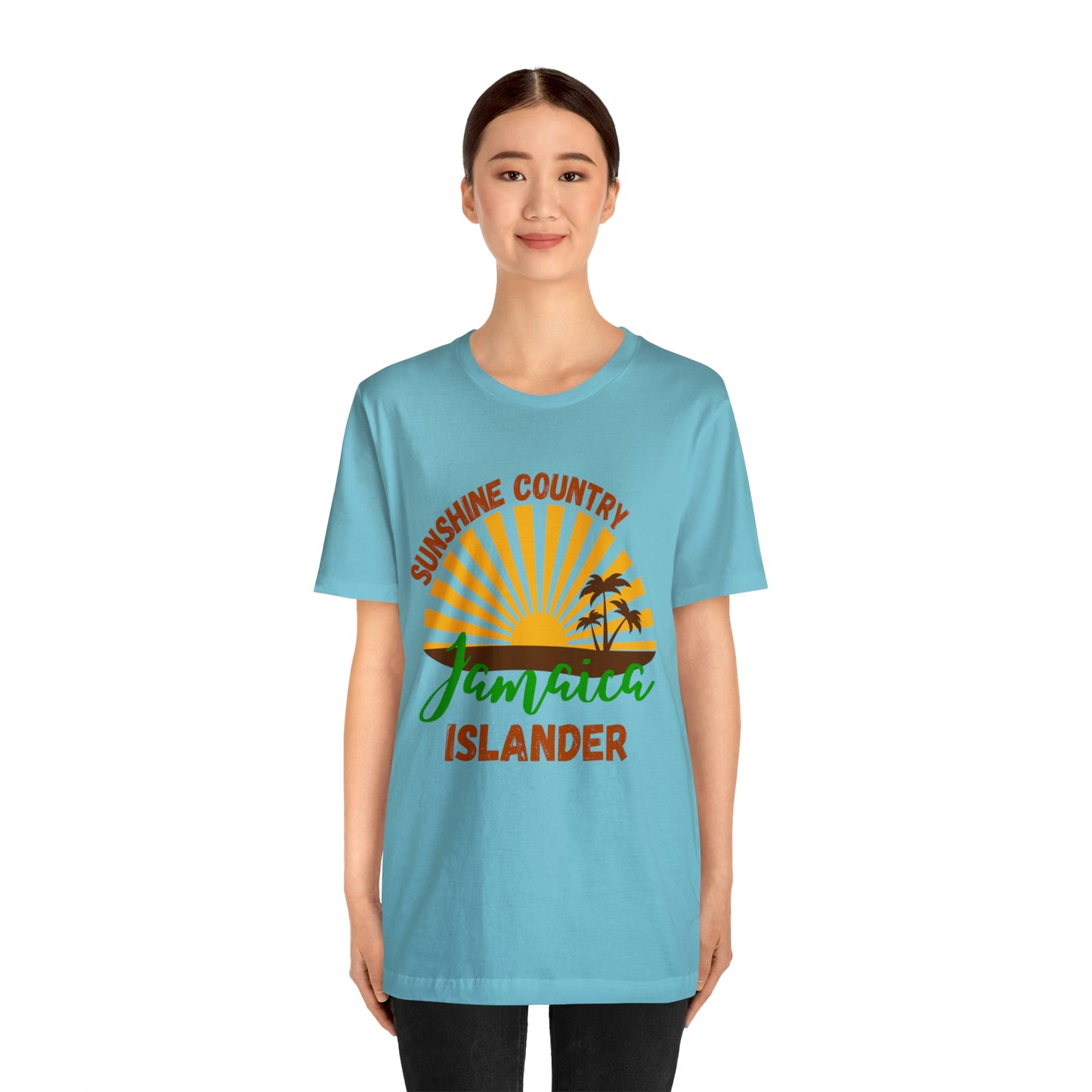 Sunshine Country Jamaica Islander Unisex Jersey Short Sleeve Tee