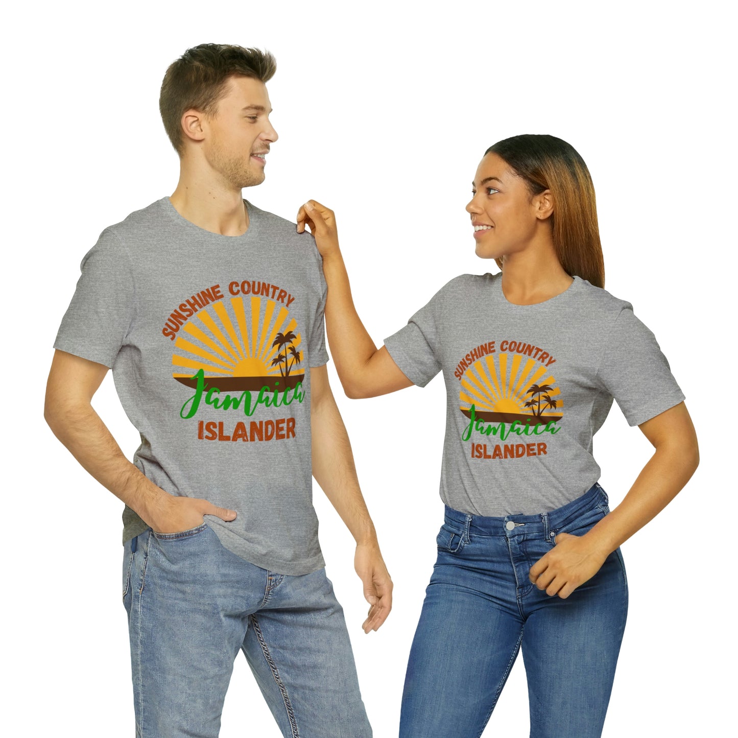 Sunshine Country Jamaica Islander Unisex Jersey Short Sleeve Tee