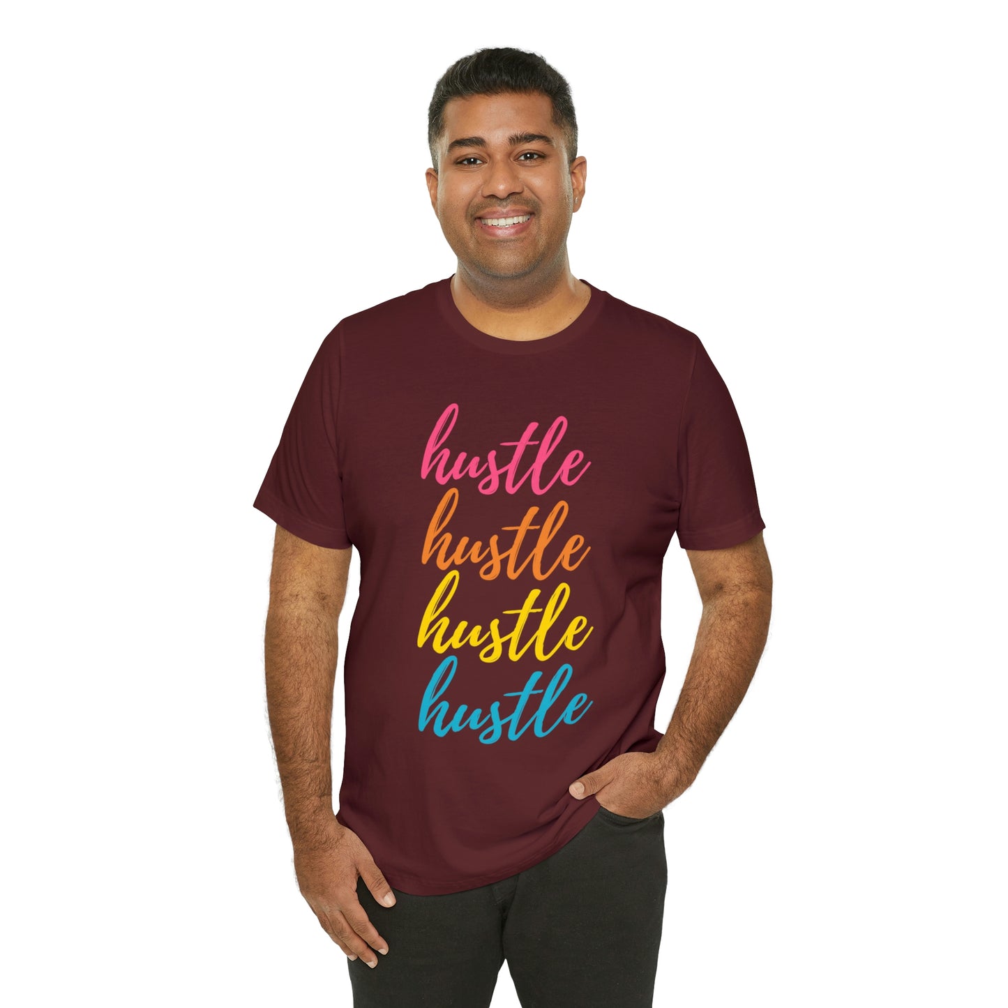 Hustle Unisex Jersey Short Sleeve Tee