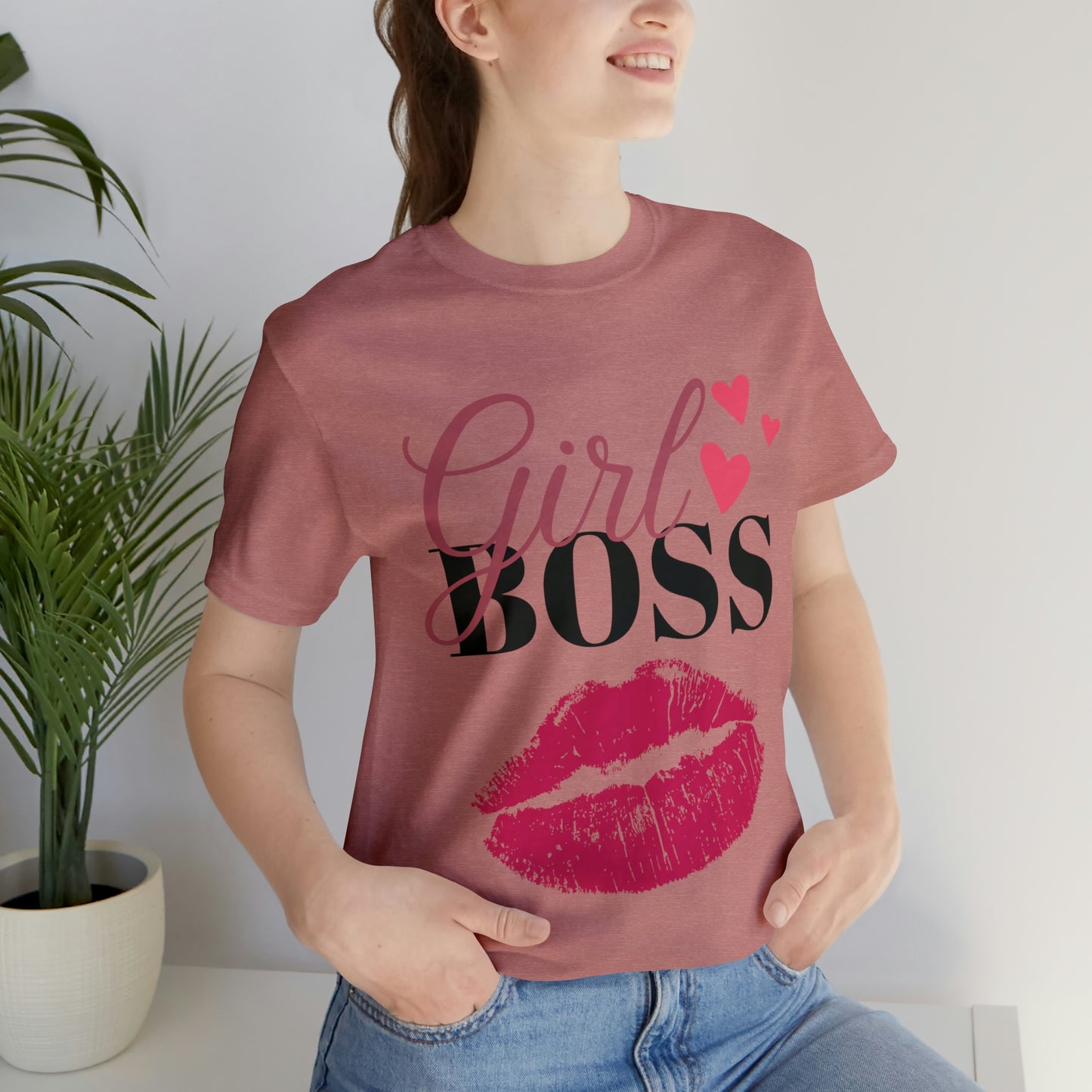 Girl Boss Unisex Jersey Short Sleeve Tee