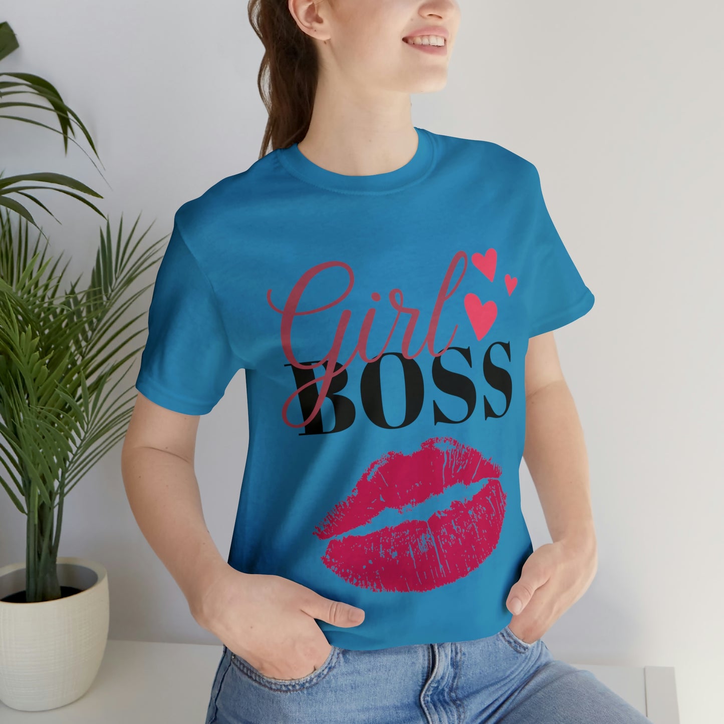 Girl Boss Unisex Jersey Short Sleeve Tee