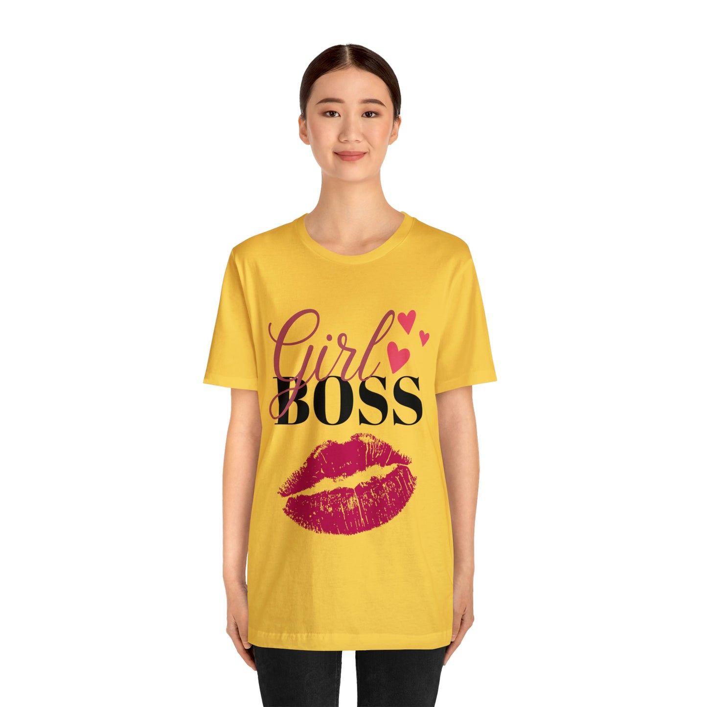 Girl Boss Unisex Jersey Short Sleeve Tee