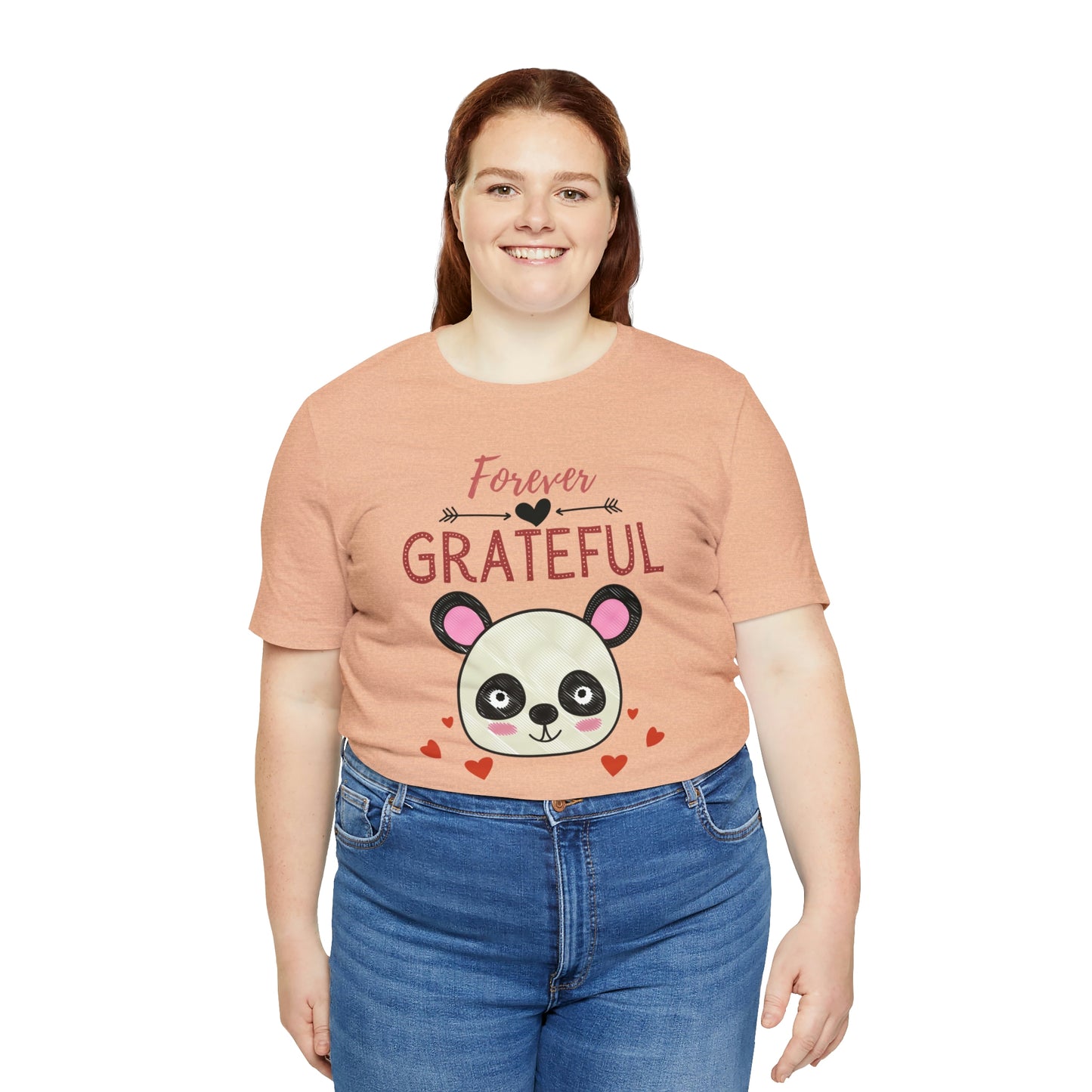 Forever Grateful Unisex Jersey Short Sleeve Tee