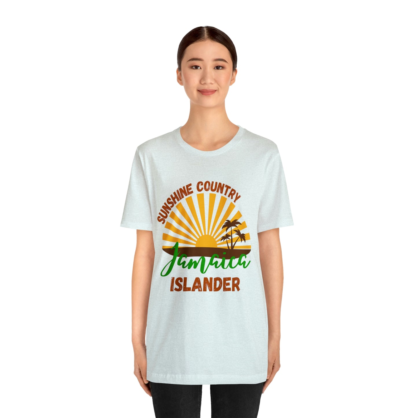 Sunshine Country Jamaica Islander Unisex Jersey Short Sleeve Tee