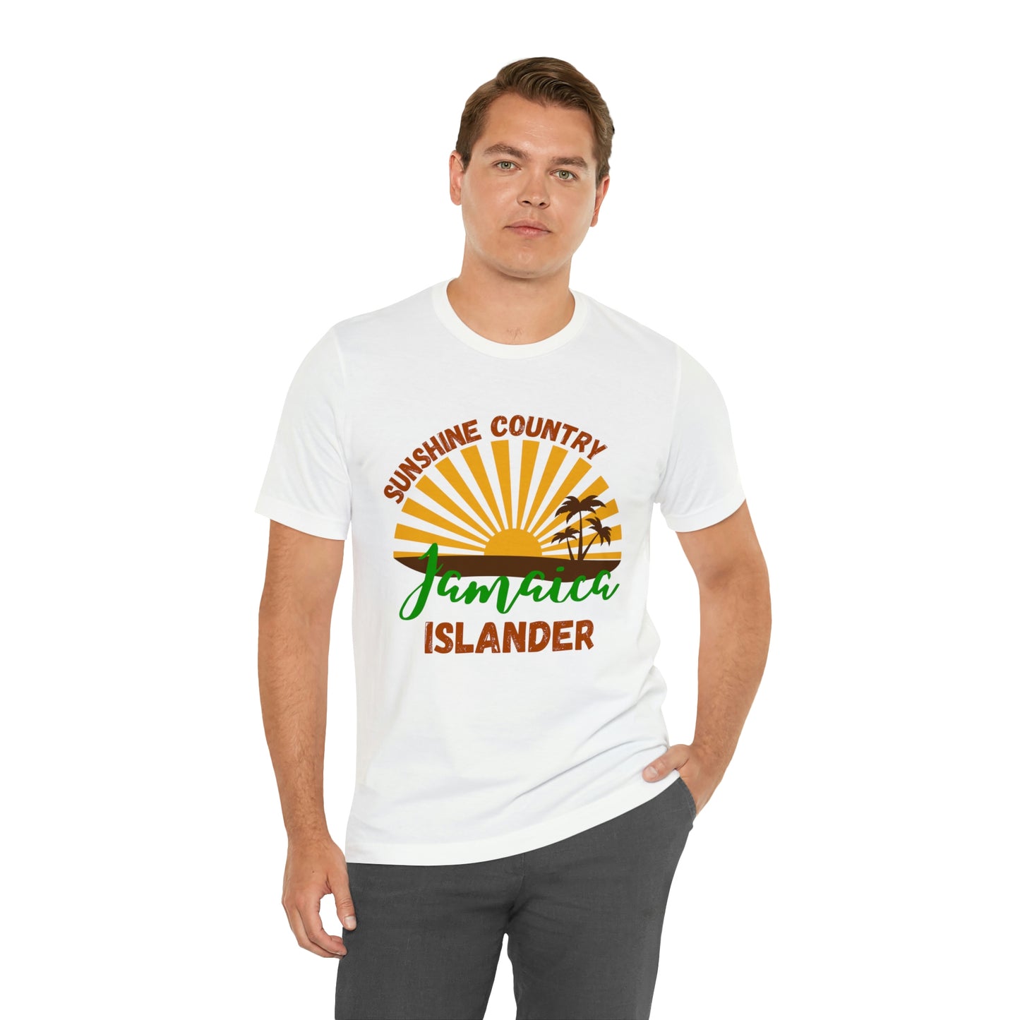 Sunshine Country Jamaica Islander Unisex Jersey Short Sleeve Tee