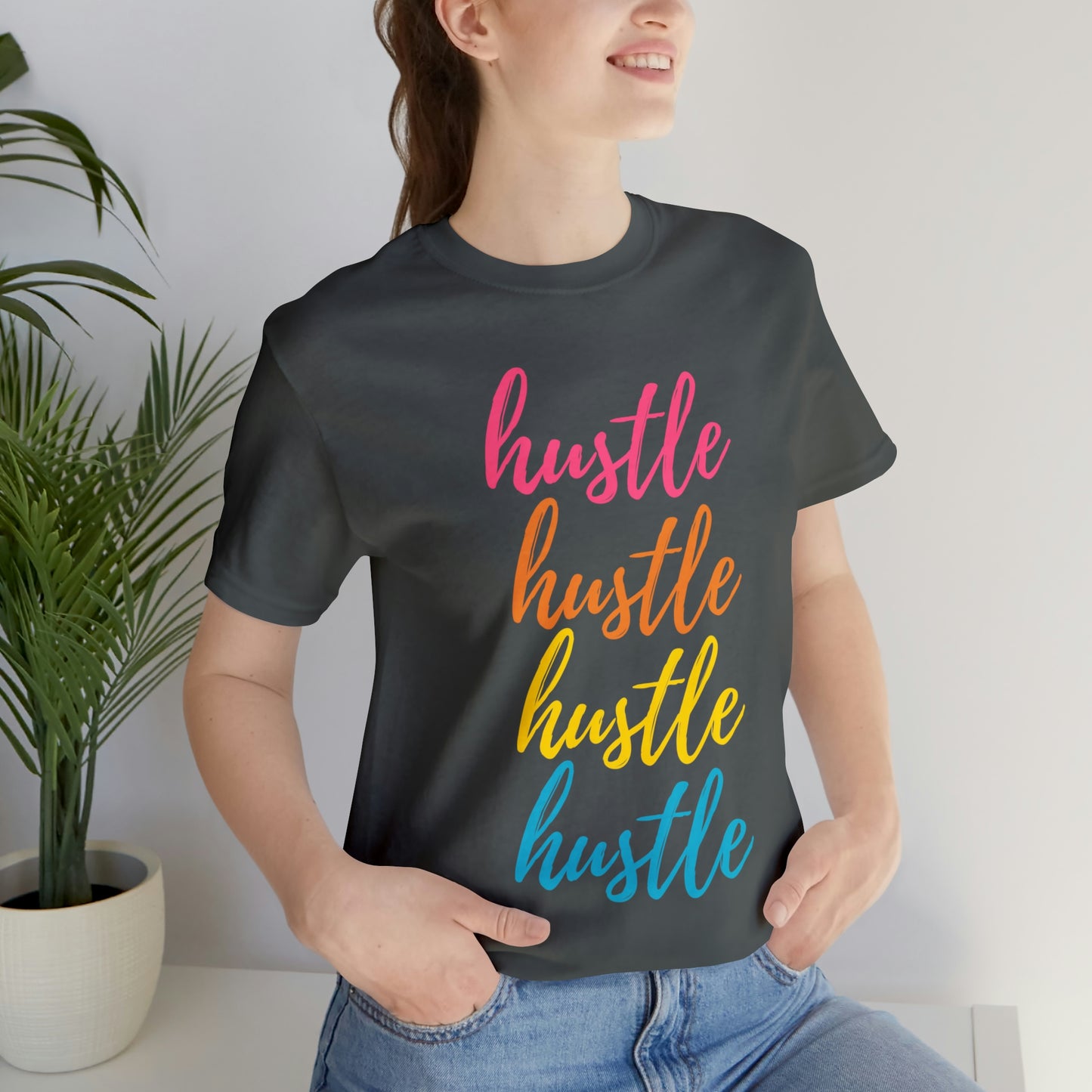 Hustle Unisex Jersey Short Sleeve Tee