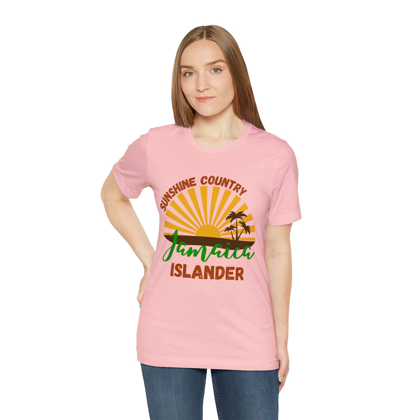 Sunshine Country Jamaica Islander Unisex Jersey Short Sleeve Tee