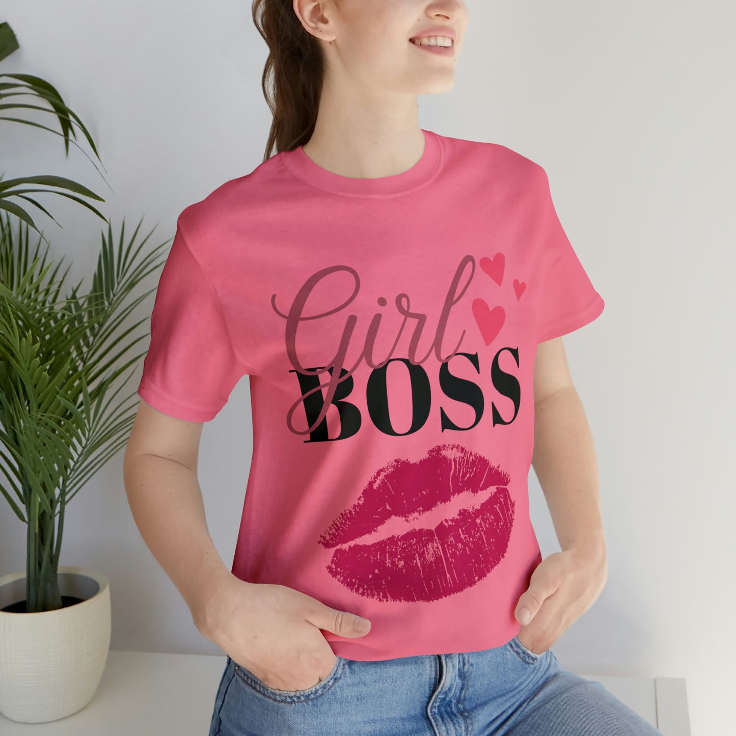 Girl Boss Unisex Jersey Short Sleeve Tee