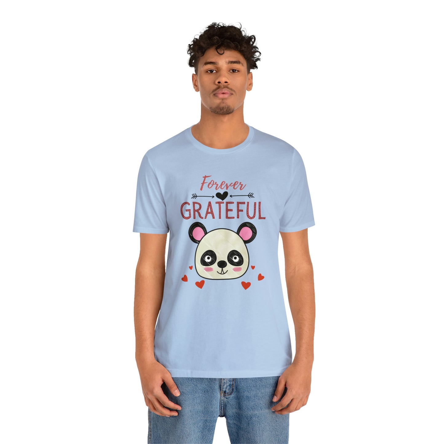 Forever Grateful Unisex Jersey Short Sleeve Tee