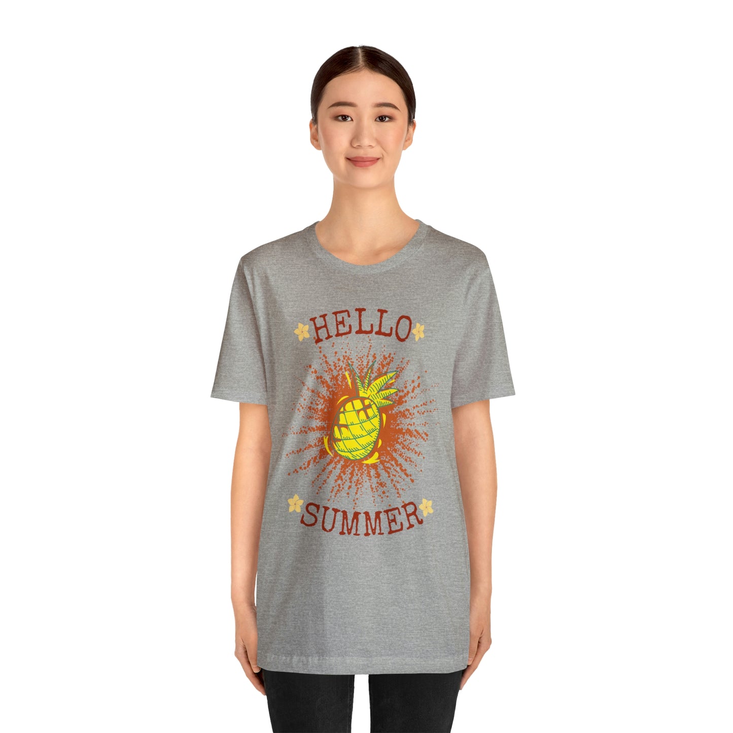 Hello Summer Unisex Jersey Short Sleeve Tee