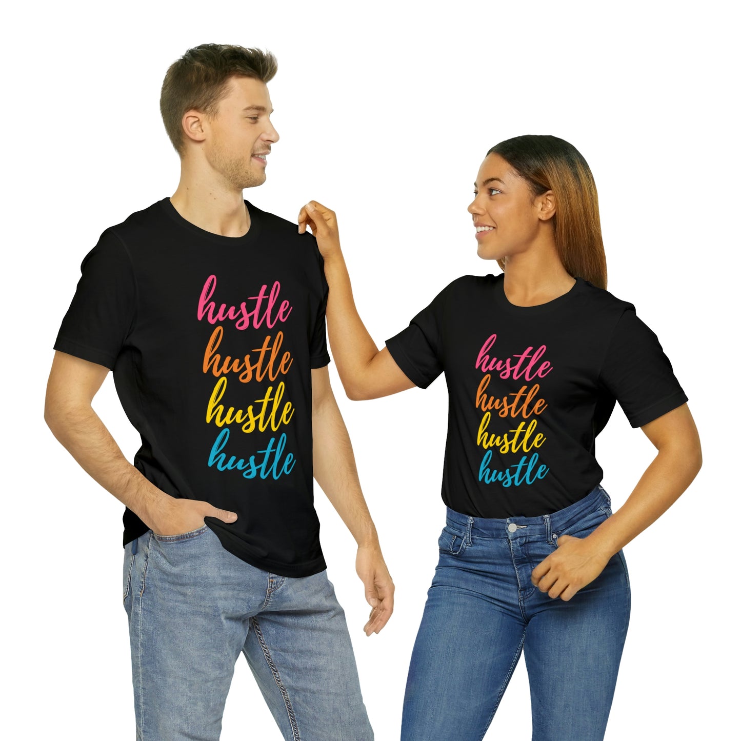 Hustle Unisex Jersey Short Sleeve Tee