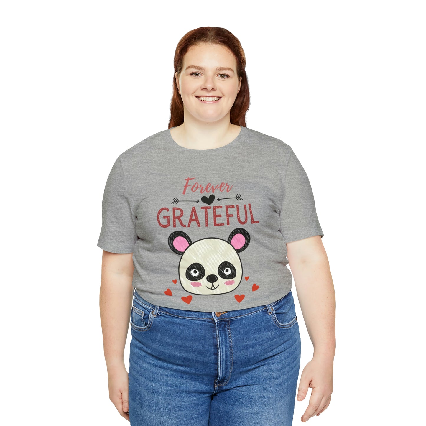 Forever Grateful Unisex Jersey Short Sleeve Tee