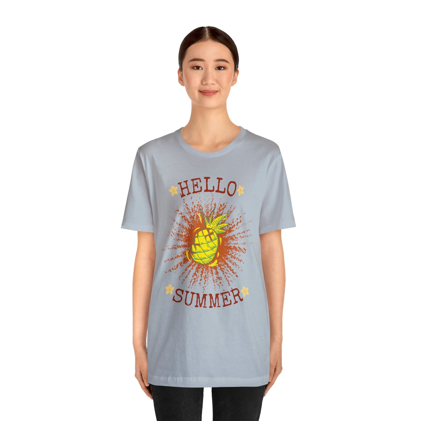 Hello Summer Unisex Jersey Short Sleeve Tee