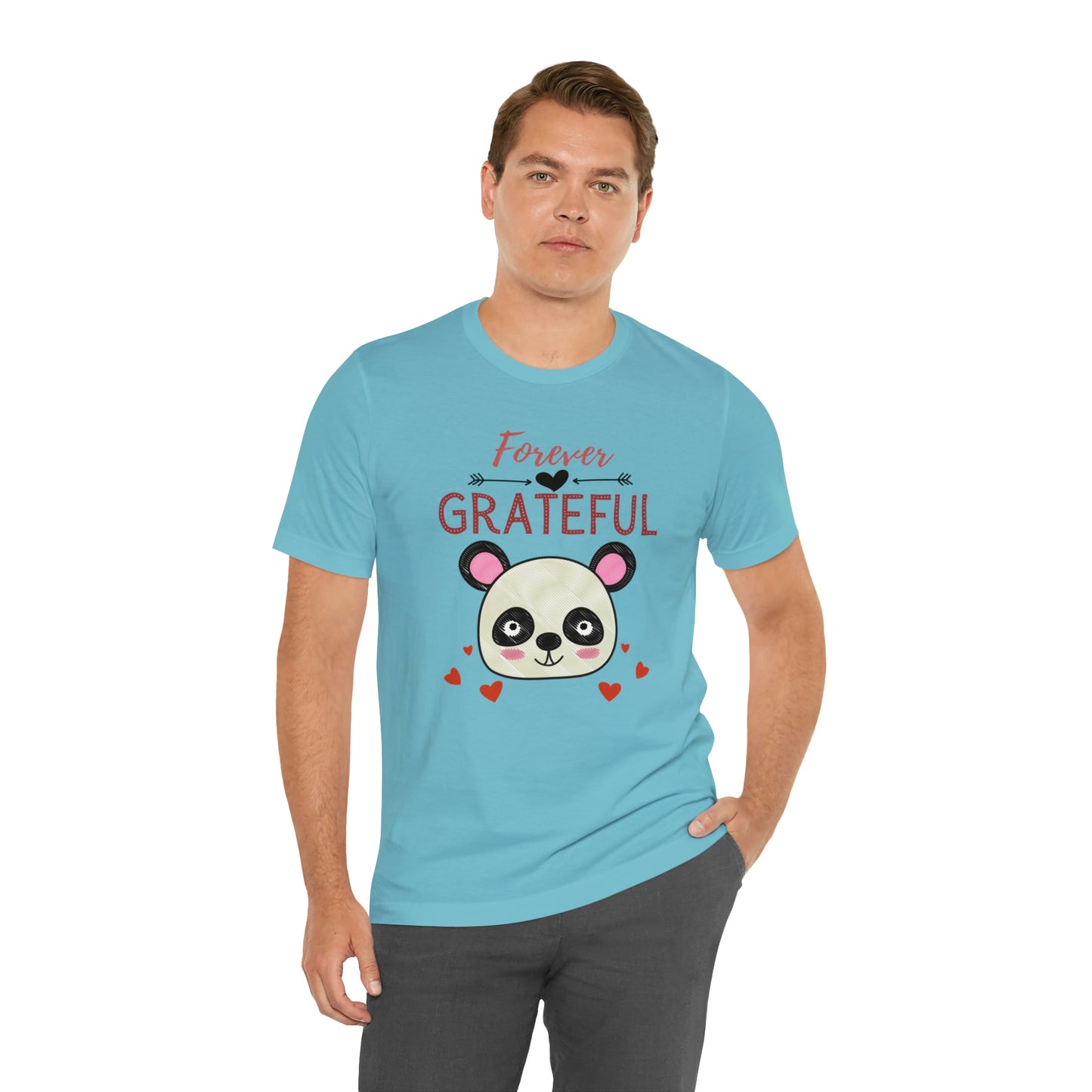 Forever Grateful Unisex Jersey Short Sleeve Tee