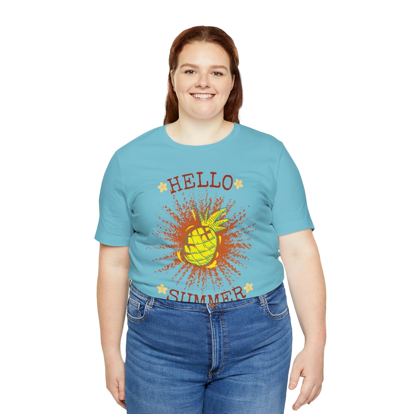 Hello Summer Unisex Jersey Short Sleeve Tee