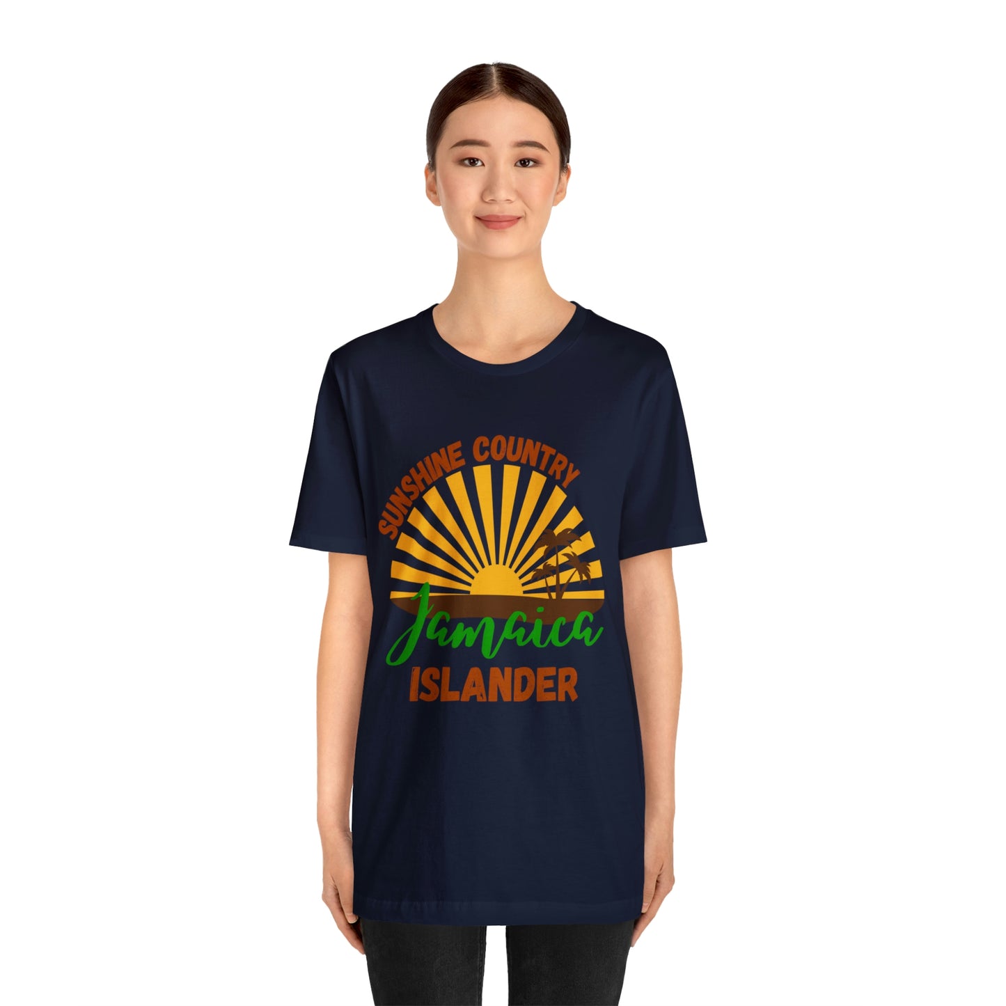 Sunshine Country Jamaica Islander Unisex Jersey Short Sleeve Tee