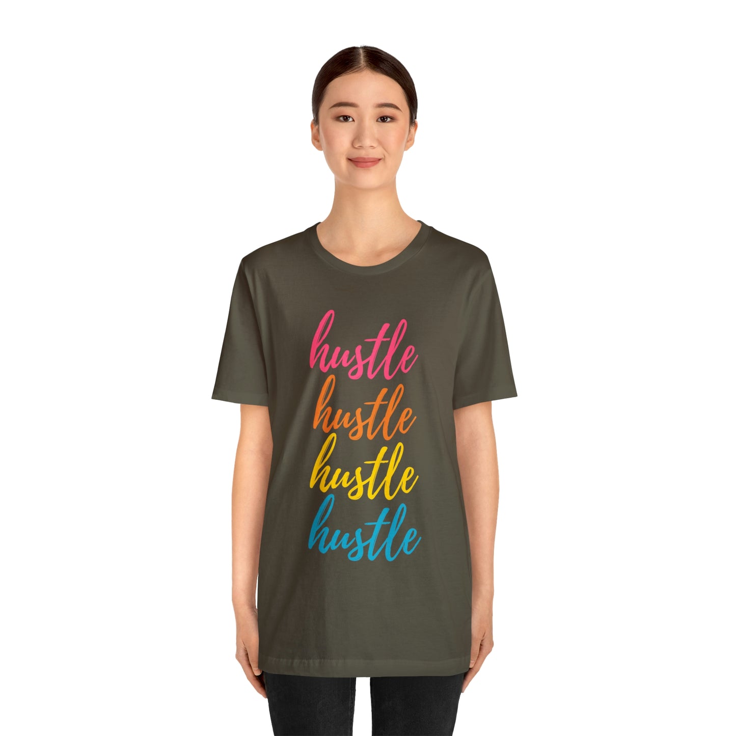 Hustle Unisex Jersey Short Sleeve Tee