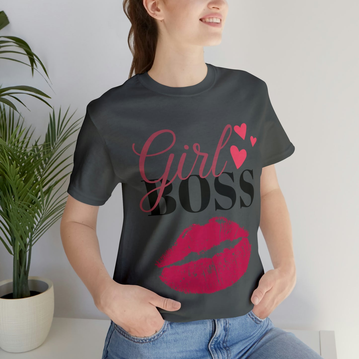 Girl Boss Unisex Jersey Short Sleeve Tee