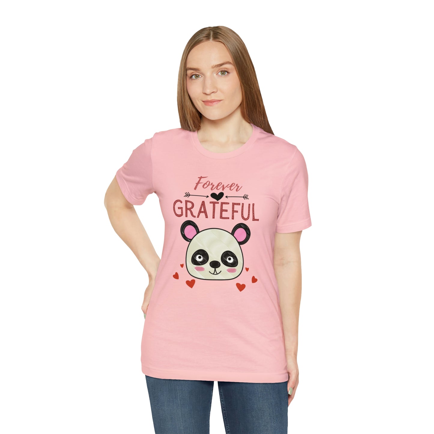 Forever Grateful Unisex Jersey Short Sleeve Tee