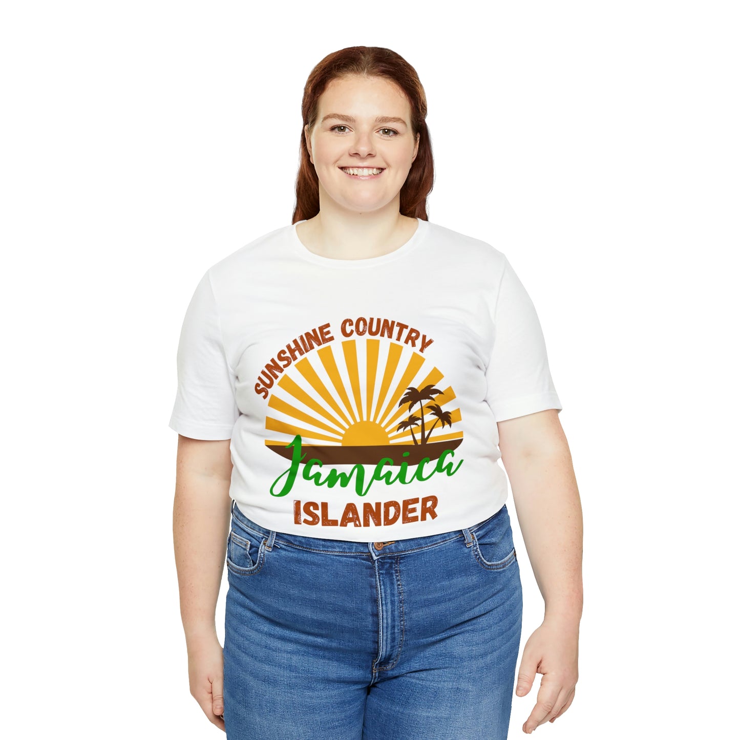 Sunshine Country Jamaica Islander Unisex Jersey Short Sleeve Tee