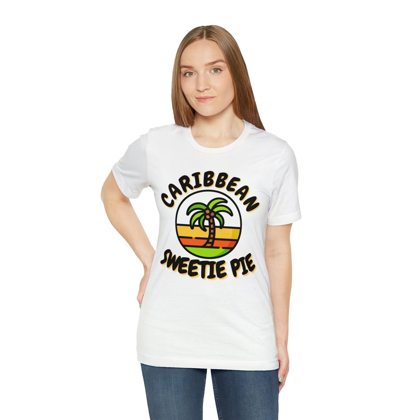 Caribbean Sweetie Pie Unisex Jersey Short Sleeve Tee