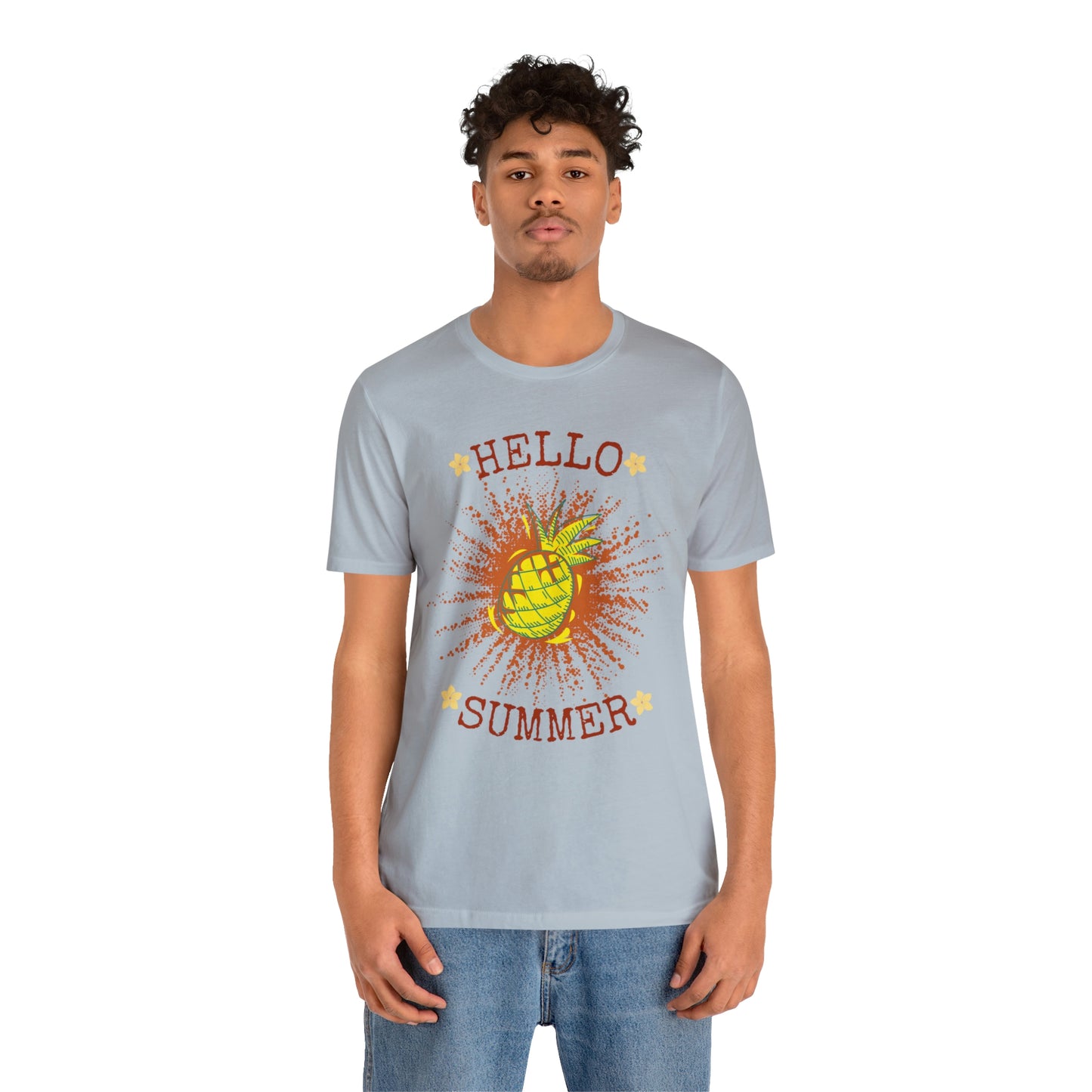 Hello Summer Unisex Jersey Short Sleeve Tee