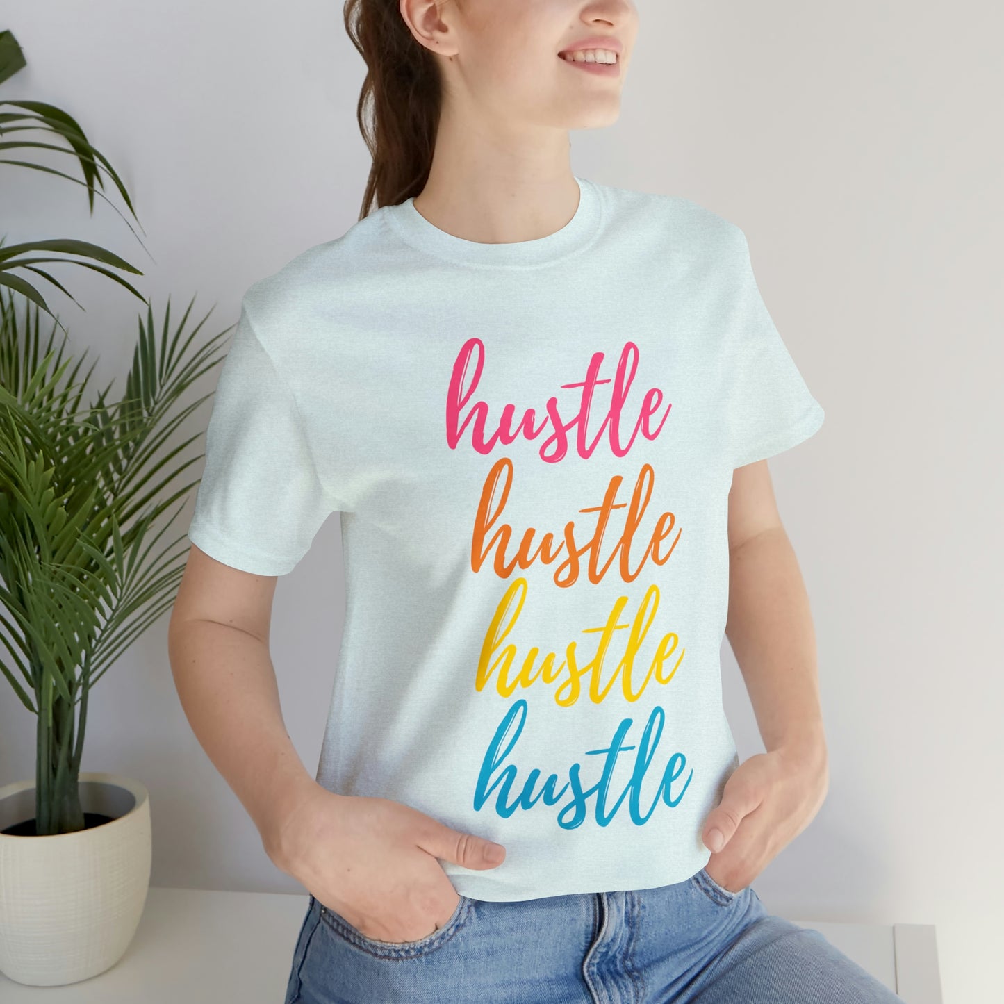 Hustle Unisex Jersey Short Sleeve Tee