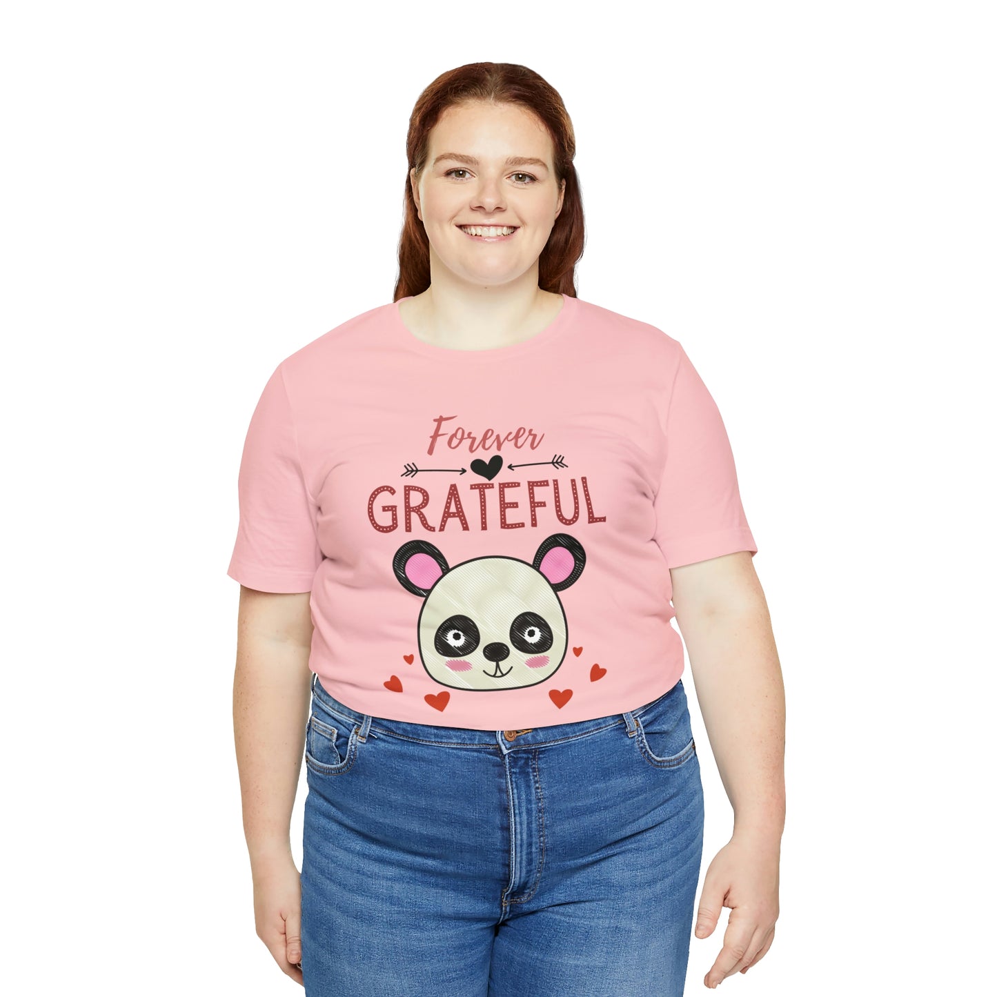 Forever Grateful Unisex Jersey Short Sleeve Tee